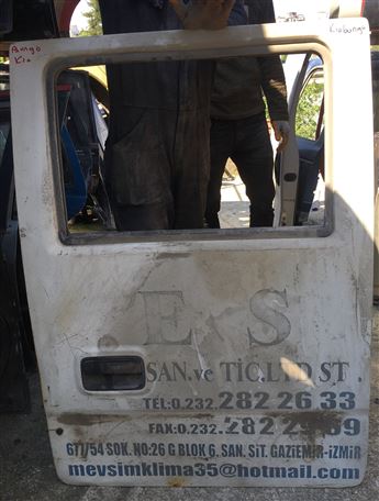 Kia Bongo 1997-2005 (Çift Kabin) Sağ Arka Kapı