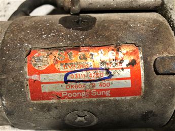 Kia Bongo K2700 Pregio Sorento 2.5 1999-2010 (0311