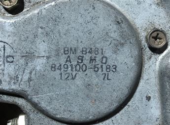 Mazda 323 1989-1997 Arka Cam Silecek Motoru (2)