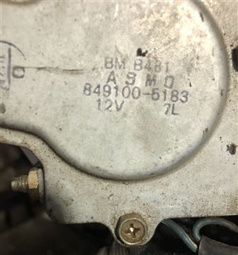 Mazda 323 Familia 1990 Arka Cam Silecek Motoru 849