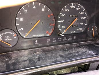 Mazda 626 1988-1991 (GD Kare Kasa) Kilometre Saati Gösterge Paneli