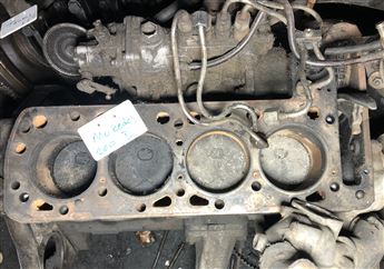 Mercedes 200 D W115-123 Yarım Motor (Blok6150111801-MotorOM615)