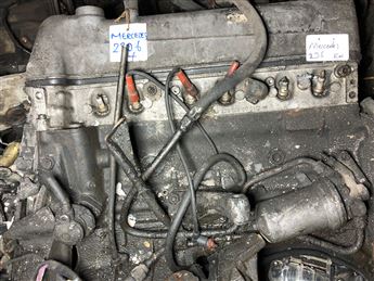 Mercedes 230.6 Karbüratörlü Çıkma Komple Motor