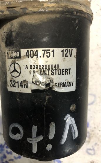 Mercedes Vito Ön Cam Silecek Motoru 6398200040
