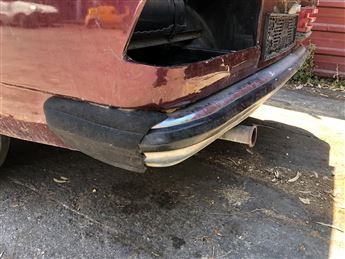 Mercedes W123 Arka Tampon