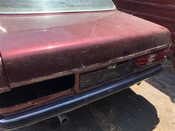 Mercedes W123 Arka Tampon