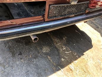 Mercedes W123 Arka Tampon