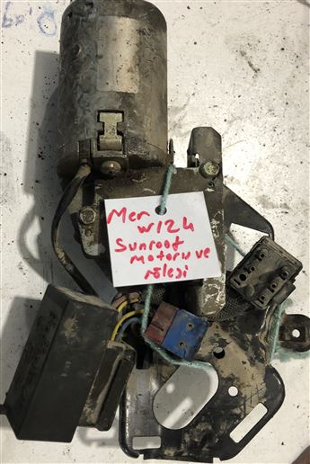 Mercedes w124 Kasa Sunroof Motoru ve Rölesi 124 82