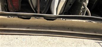 Mercedes w126 300S Arka Tampon (Balina Kasa)