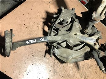 Mercedes W202 Sol Ön Taşıyıcı Disk Porya