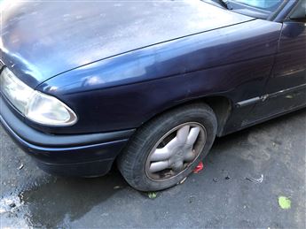 Opel Astra HB 1990-98 Sol Ön Çamurluk