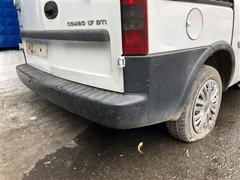 Opel Combo 1.7 TDI 2001-2005 Çıkma Arka Tampon