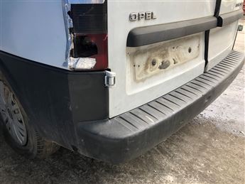 Opel Combo 1.7 TDI 2001-2005 Çıkma Arka Tampon