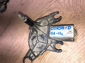 Opel Corsa D 2006-2014 Arka Cam Silecek Motoru