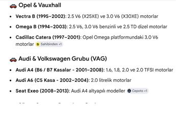 Opel Vectra Omega Audi A4 A6 Yardımcı Su Pompası (BOSCH)