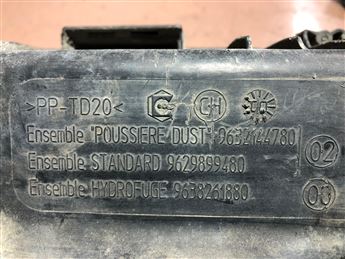 Peugeot 406 Fiat Scudo 2.0 HDİ Hava Filtre Kutusu 9632144780