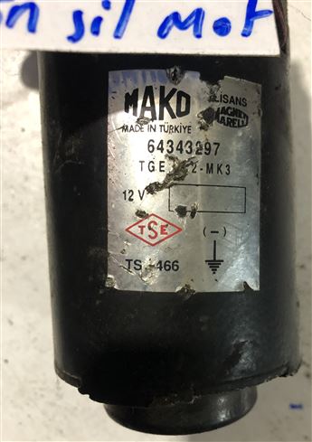 Peugeot Partner 1998-02 Ön Cam Silecek Motoru 6434