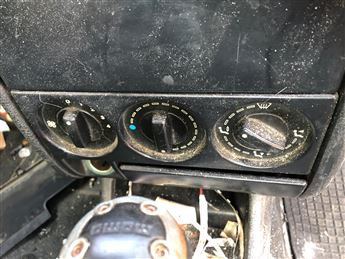 Peugeot Partner 1998-2003 Havalandırma Kontrol Paneli