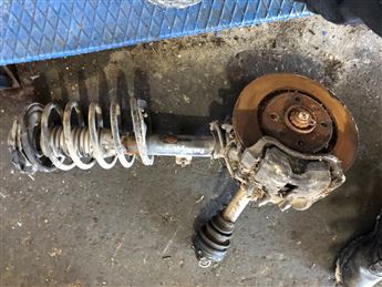 Peugeot Partner 1998-2009 Sol Ön Taşıyıcı Porya Disk Fren Kaliperi