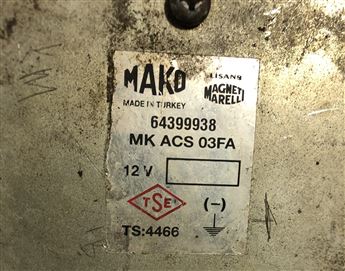 Renault 12 Arka Cam Silecek Motoru 64399938