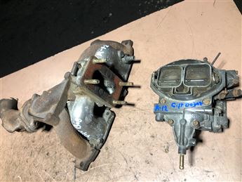 Renault 12 (Çift Boğaz) Emme Ve Egzoz Manifoldu