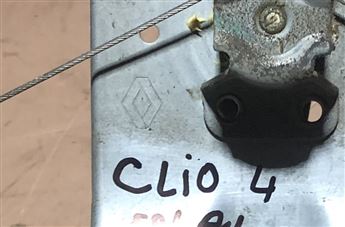 Renault Clio 4 Manuel Sol Arka Kapı Cam Krikosu (Orj.)
