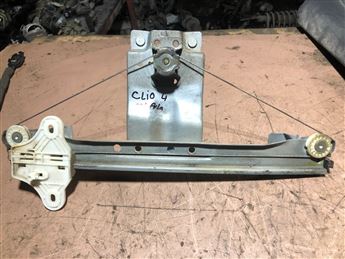 Renault Clio 4 Manuel Sol Arka Kapı Cam Krikosu (Orj.)
