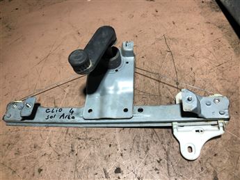 Renault Clio 4 Manuel Sol Arka Kapı Cam Krikosu (Orj.)