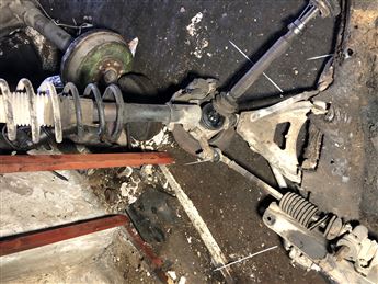 Renault Express Sağ Ön Taşıyıcı Helezon Yayı Amortisör