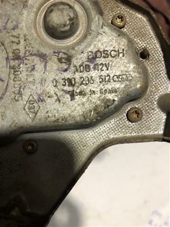 Renault Kangoo 1997-2008 Arka Cam Silecek Motoru 0