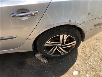Renault Laguna II 2001-2007 Sol Arka Çamurluk