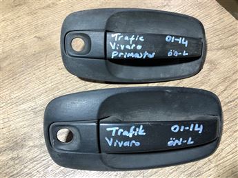 Renault Trafic Opel Vivaro Primastar 2001-14 Sol Ön Kapı Dış Açma Kolu
