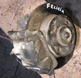 Skoda Favorit Felicia Forman Pickup Sol Ön Fren Kaliperi