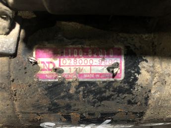 Subaru Justy 1.3 1995-2003(31100 82010) Çıkma Marş Motoru