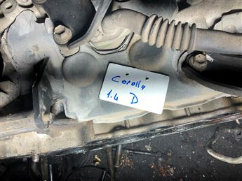 Toyota Corolla 1.4 D 2005-2009 Yarım Motor